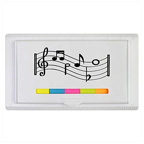 Azeeda 'Musik' Haftnotizblock/Lineal (ST00000277) von Azeeda