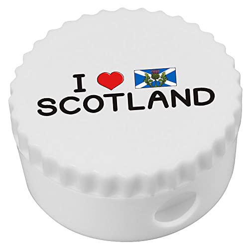 'I Love Scotland' Kompakt Spitzer (PS00031366) von Azeeda