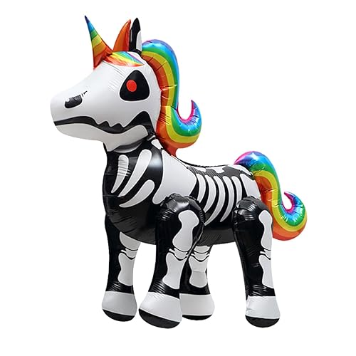 Aznever Halloween-Partyballons - Einzigartiges und lebendiges Halloween-Totenkopf-Hundeballon-,Halloween-Luftballons für Halloween-Partygeschenke, Spielzeug-Ballon Aznever Halloween-Partyballons - Einzigartiges und lebendiges Halloween-Totenkopf-Hundeballon-,Halloween-Luftballons für Halloween-Partygeschenke, Spielzeug-Ballon von Aznever