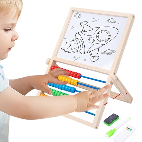 Aznever Magnetisches Zeichenbrett für Kleinkinder, Doodle-Board für Kleinkinder | Sicheres Zeichenbrett für Kreativität - Multifunktionales Zeichenbrett, kreatives Entwicklungs-Schreibbrett von Aznever