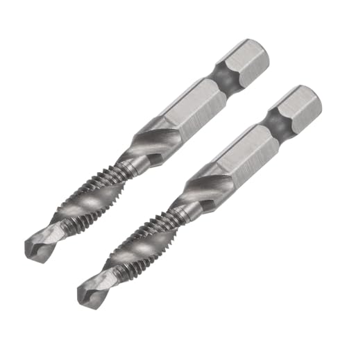 AzureRay Combinación Taladro y Rosca, Herramienta de Roscado M6x1, Brocas para Metal Acero Espiral Alta Velocidad, Flauta Perforación Profesional (M6 x 1) AzureRay Combinación Taladro y Rosca, Herramienta de Roscado M6x1, Brocas para Metal Acero Espiral Alta Velocidad, Flauta Perforación Profesional (M6 x 1) von AzureRay