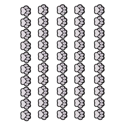 10/50 PCs Tierpfoten Eisen Auf Flecken Hundepfoten Reparaturflecken Auf Applique Flecken Für Kleidungsjeans Rucksäcke Nähen 10/50 PCs Tierpfoten Eisen Auf Flecken Hundepfoten Reparaturflecken Auf Applique Flecken Für Kleidungsjeans Rucksäcke Nähen von Azxcvbnm