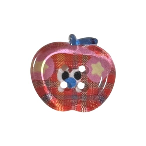 10pcs Fruchtform Acrylknopf 4 Lochknopf 20mm Nähknopf Für Kunsthandwerksnäht Strickkleidung Dekoration 10pcs Fruchtform Acrylknopf 4 Lochknopf 20mm Nähknopf Für Kunsthandwerksnäht Strickkleidung Dekoration von Azxcvbnm