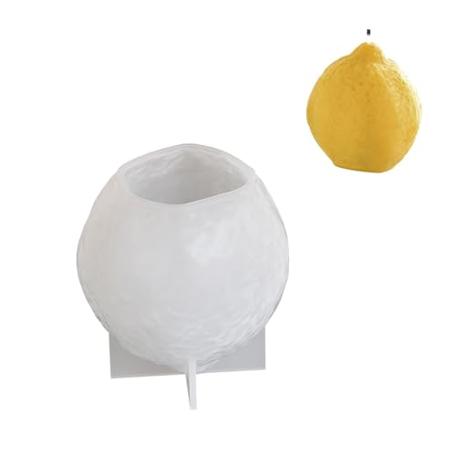 3D-Silikonform in Zitronenform für handgefertigte Duftseife und Epoxidharze, Basteln, Heimdekoration 3D-Silikonform in Zitronenform für handgefertigte Duftseife und Epoxidharze, Basteln, Heimdekoration von Azxcvbnm
