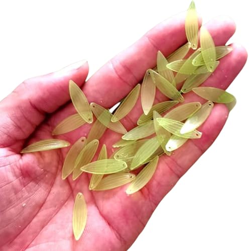50 PCs Blumenperlen Acrylblüten Knospen Basteln Perlen Farbdruck Tulpen Perlen Handwerksbedarf 50 PCs Blumenperlen Acrylblüten Knospen Basteln Perlen Farbdruck Tulpen Perlen Handwerksbedarf von Azxcvbnm
