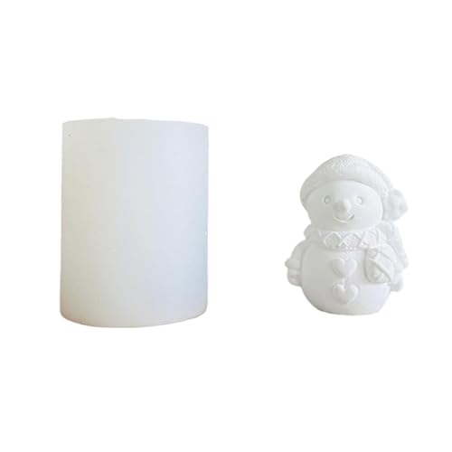 Azxcvbnm 3D-Schneemann-Formen, Silikon, Weihnachtsformen, Gießformen, Seifenformen, Epoxidharz-Formen für Heimdekorationen Azxcvbnm 3D-Schneemann-Formen, Silikon, Weihnachtsformen, Gießformen, Seifenformen, Epoxidharz-Formen für Heimdekorationen von Azxcvbnm