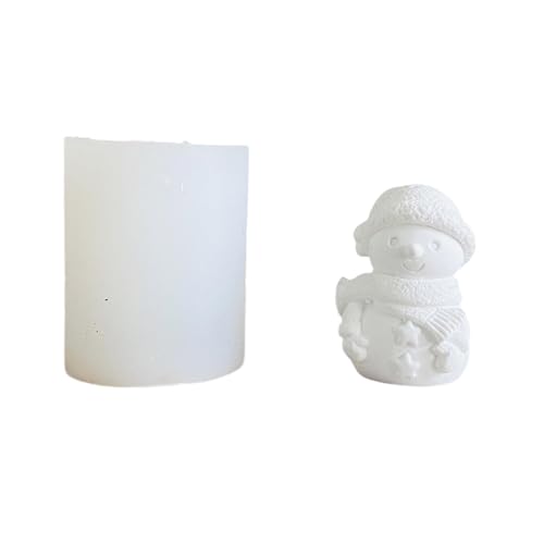 Azxcvbnm 3D-Schneemann-Formen, Silikon, Weihnachtsformen, Gießformen, Seifenformen, Epoxidharz-Formen für Heimdekorationen Azxcvbnm 3D-Schneemann-Formen, Silikon, Weihnachtsformen, Gießformen, Seifenformen, Epoxidharz-Formen für Heimdekorationen von Azxcvbnm