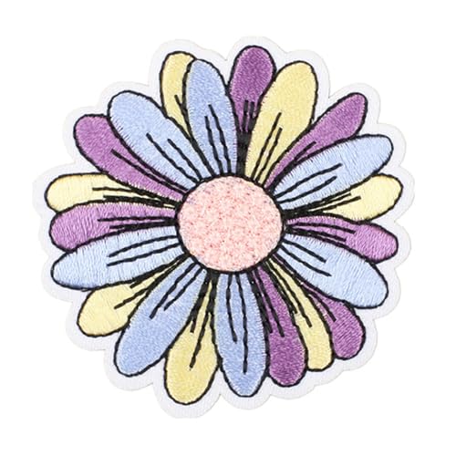 Azxcvbnm Bestickte Flicken mit Blumen, Reparaturflicken zum Aufbügeln, Applikation, Flicken mit Cartoon-Bus, zum Aufnähen auf Kleidung und Taschen Azxcvbnm Bestickte Flicken mit Blumen, Reparaturflicken zum Aufbügeln, Applikation, Flicken mit Cartoon-Bus, zum Aufnähen auf Kleidung und Taschen von Azxcvbnm