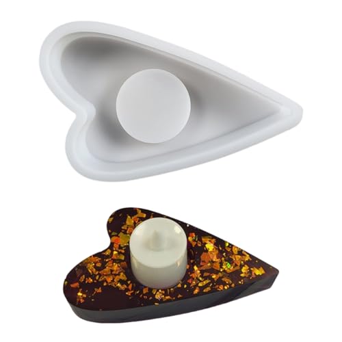 Azxcvbnm Silikonformen in Herzform, Kerzenhalter, Ornament, Epoxidharz, Tassen, Gips, Formen Azxcvbnm Silikonformen in Herzform, Kerzenhalter, Ornament, Epoxidharz, Tassen, Gips, Formen von Azxcvbnm