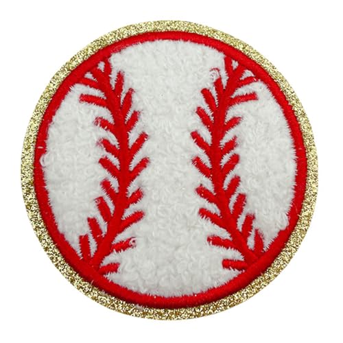 Azxcvbnm Softball-Aufnäher zum Aufbügeln oder Aufbügeln für Kleidung, Jeans, bestickte Applikation, zum Aufbügeln auf Kleidung Azxcvbnm Softball-Aufnäher zum Aufbügeln oder Aufbügeln für Kleidung, Jeans, bestickte Applikation, zum Aufbügeln auf Kleidung von Azxcvbnm