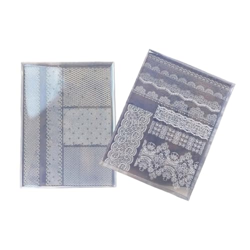 Flexible Geprägte Spitzenform Für Kreative Designs Handgefertigte Schmuck Und Handwerksprojekte Detaillierte Schnitzschmuckform Flexible Geprägte Spitzenform Für Kreative Designs Handgefertigte Schmuck Und Handwerksprojekte Detaillierte Schnitzschmuckform von Azxcvbnm