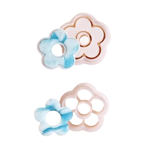 Flexible Silikonblütenformen Blumenstempel Ohrring Ohrring Form Zum Erstellen Von Intelligem Ton Und Dekorativen Gegenständen Tonschnittwerkzeug Flexible Silikonblütenformen Blumenstempel Ohrring Ohrring Form Zum Erstellen Von Intelligem Ton Und Dekorativen Gegenständen Tonschnittwerkzeug von Azxcvbnm