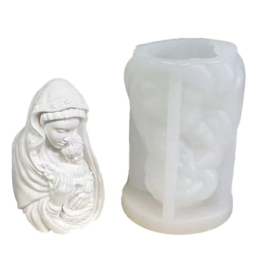 Mutter- und Baby-Figuren-Formen für Hobbyisten, Seife, Raumdekoration, Handwerk von Azxcvbnm