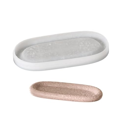 Oval Geformte Silikonschale Formputztabelle Schimmelpilze Epoxidharzplatte Form Handgefertigt Home Dekoration Lieferungen von Azxcvbnm
