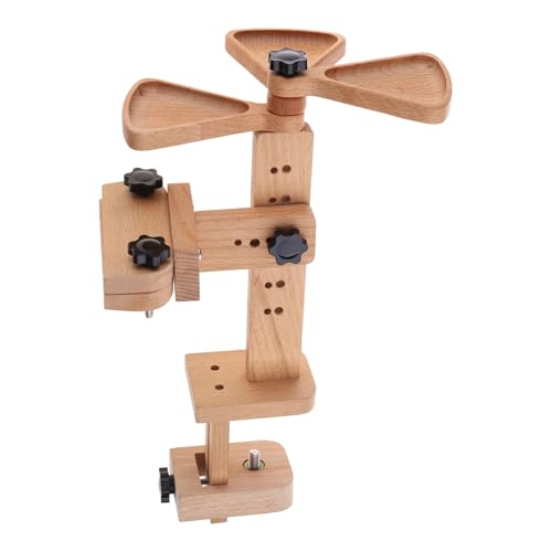 Verstellbarer drehbarer Stickrahmen-Halter, Ständer aus Buchenholz, Handfrei, Stickrahmenständer Verstellbarer drehbarer Stickrahmen-Halter, Ständer aus Buchenholz, Handfrei, Stickrahmenständer von Azxcvbnm