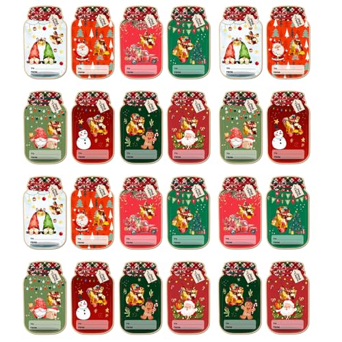 Weihnachtskarten-Set für Schule, Zuhause, Party, Festival, Aktivitäten, 24 Stück Weihnachtskarten-Set für Schule, Zuhause, Party, Festival, Aktivitäten, 24 Stück von Azxcvbnm
