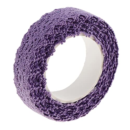 B Baosity 2 Yards Selbstklebende Stoff Spitze Dekorative Klebrige Band Klebeband Dekoband Spitzenband Tapesdeko für DIY Scrapbook Deko - Lila B Baosity 2 Yards Selbstklebende Stoff Spitze Dekorative Klebrige Band Klebeband Dekoband Spitzenband Tapesdeko für DIY Scrapbook Deko - Lila von B Baosity