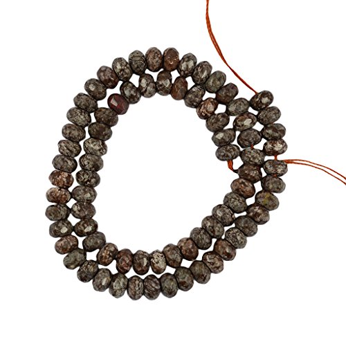 B Baosity 5x8mm Brown Snowflake Facettierte Lose Perlen DIY Schmuckherstellung B Baosity 5x8mm Brown Snowflake Facettierte Lose Perlen DIY Schmuckherstellung von B Baosity