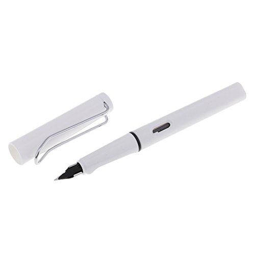 B Baosity Füllfederhalter Tintenstift Schreibstift für Home School Office Supplies, Weiß von B Baosity