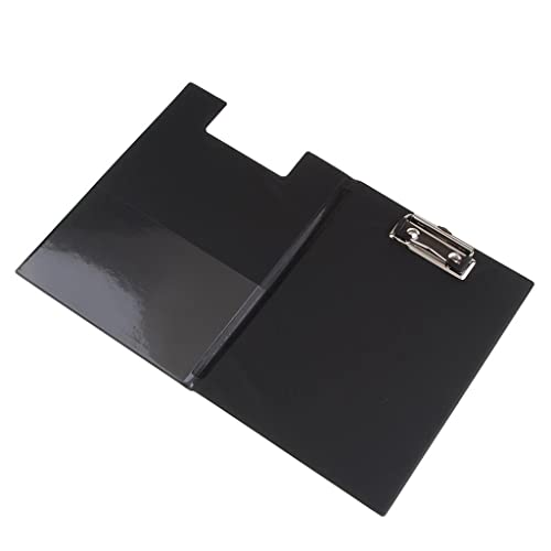 B Baosity Kunstleder Klemmbrett für DIN A5, Extra Starke Klemme, Stabile Schreibplatte, Schwarz B Baosity Kunstleder Klemmbrett für DIN A5, Extra Starke Klemme, Stabile Schreibplatte, Schwarz von B Baosity