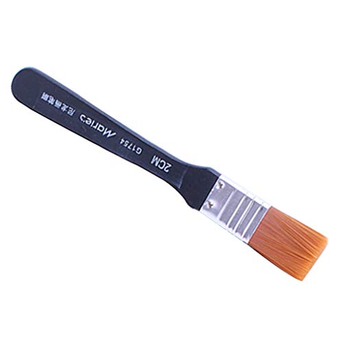 B Baosity Nylon Pinsel Holzgriff Ölgemälde Malerpinsel Flachpinsel Pinselset Kinder Aquarell Malwerkzeuge - Schwarz + Braun, 160 x 20 mm B Baosity Nylon Pinsel Holzgriff Ölgemälde Malerpinsel Flachpinsel Pinselset Kinder Aquarell Malwerkzeuge - Schwarz + Braun, 160 x 20 mm von B Baosity