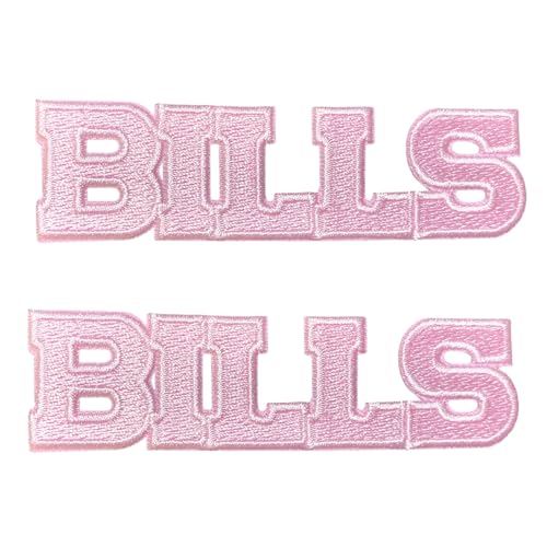 B-Sheep Aufnäher zum Aufbügeln mit rosa Rechnungen, zum Dekorieren von Kleidung, 2 Stück B-Sheep Aufnäher zum Aufbügeln mit rosa Rechnungen, zum Dekorieren von Kleidung, 2 Stück von B-Sheep