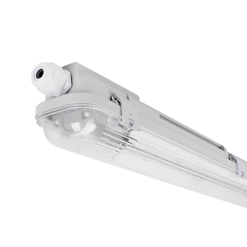 Wasserdichter Lampenschirm für LED-Röhre, 120 cm, IP65 von B·LED BARCELONA LED