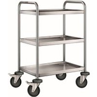 B.PRO Servierwagen SW 6 x 4-3 silber 50,0 x 70,0 x 95,0 cm B.PRO Servierwagen SW 6 x 4-3 silber 50,0 x 70,0 x 95,0 cm von B.PRO