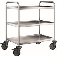 B.PRO Servierwagen SW 8 x 5-3 silber 60,0 x 90,0 x 95,0 cm B.PRO Servierwagen SW 8 x 5-3 silber 60,0 x 90,0 x 95,0 cm von B.PRO