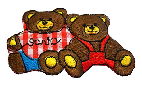 Aufnäher Bügelbild Aufbügler Bären 55x85mm (1003) von B2Q