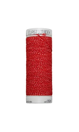 B2Q Hutgummi Gummi Nähfaden Elastic 10 m rot (0504) von B2Q