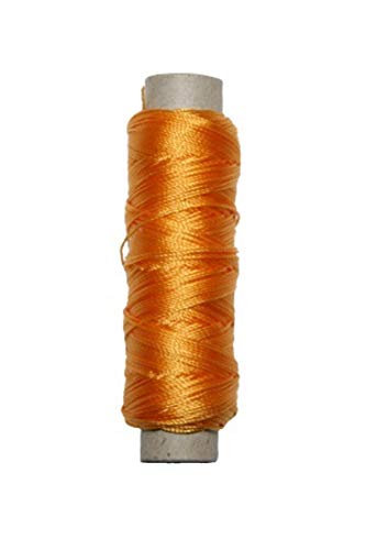 Sattlergarn Zwirn 14x2x3 Polyester 50 m mandarin Ø 0,3mm (5100) von B2Q