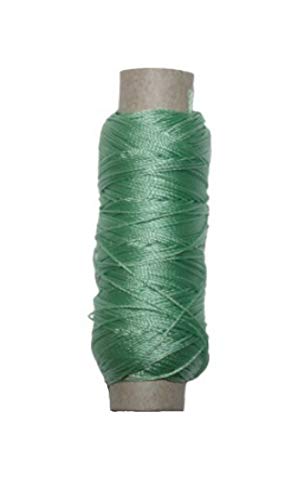 Sattlergarn Zwirn 14x2x3 Polyester 50 m lindgrün Ø 0,3mm (5132) von B2Q