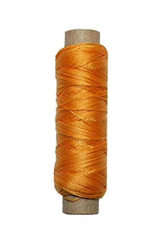 Saddle Thread Twine 14 2-3 Polyester 50m orange (0003) von Hagal