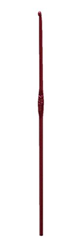 Häkelnadel Aluminium Häkeln rot 15cm Größe 2,0mm (1201) von B2Q