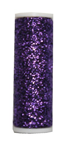Metallic Stickgarn METALUX Beilauffaden 60 m dunkel violett (0031) von B2Q