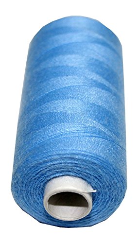Nähmaschinen Nähgarn Polyester Ne 40/2 hellblau 1 Spule 500 m (1018) von B2Q