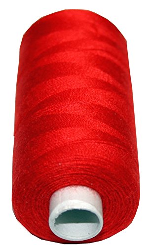 Nähmaschinen Nähgarn Polyester Ne 40/2 rot 1 Spule 500 m (1069) von B2Q