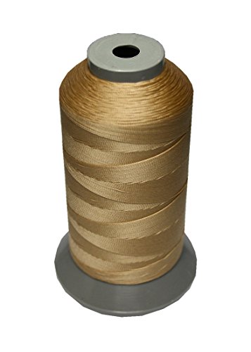 Sattlergarn Zwirn 14x2x3 Polyester 1000m haselnuss Ø 0,3mm (5089) von B2Q