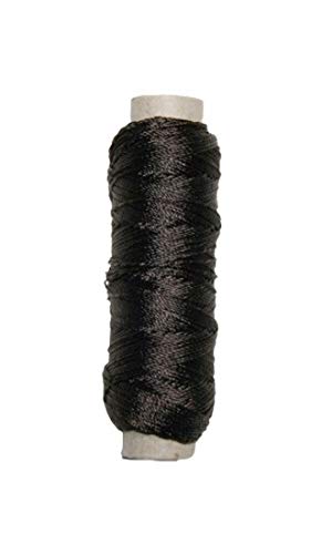 Sattlergarn Zwirn 14x2x3 Polyester 50 m Dunkelbraun Ø 0,3mm (5551) von B2Q