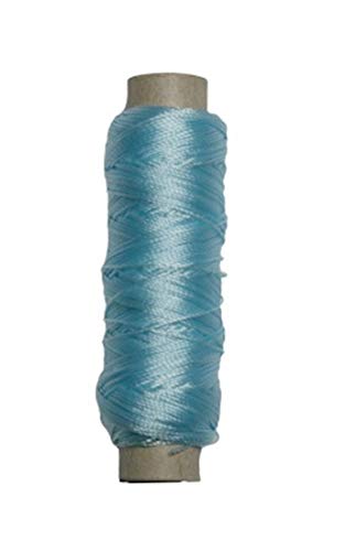 Sattlergarn Zwirn 14x2x3 Polyester 50 m blau Ø 0,3mm (5031) von B2Q