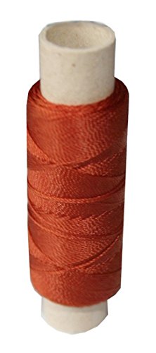 Sattlergarn Zwirn 14x2x3 Polyester 50 m braun Ø 0,3mm (0014) von B2Q