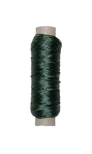Sattlergarn Zwirn 14x2x3 Polyester 50 m grün Ø 0,3mm (5105) von B2Q