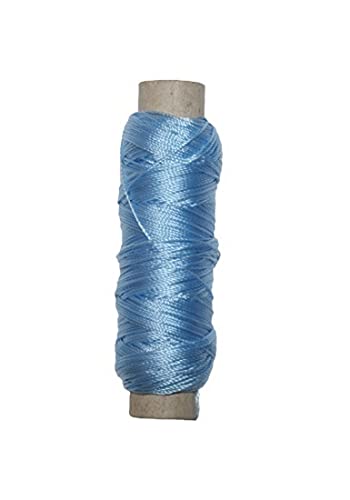 Sattlergarn Zwirn 14x2x3 Polyester 50 m helllblau Ø 0,3mm (5029) von B2Q