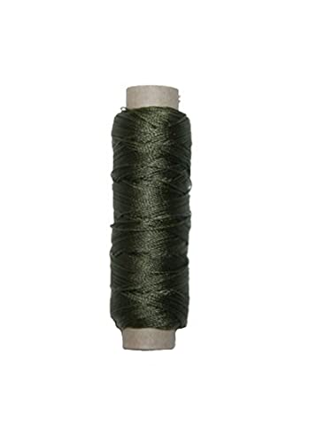 Sattlergarn Zwirn 14x2x3 Polyester 50 m oliv Ø 0,3mm (5106) von B2Q