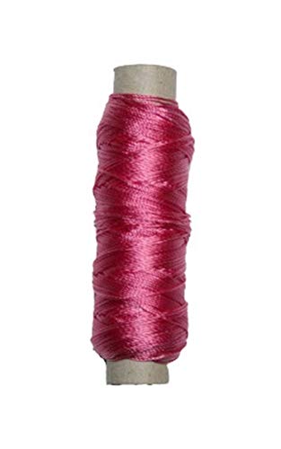 Sattlergarn Zwirn 14x2x3 Polyester 50 m pink Ø 0,3mm (5011) von B2Q
