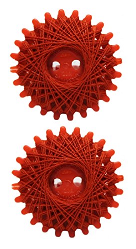 Sternzwirn Polyester 20/3 20m rot 2 Stück (1068) von B2Q