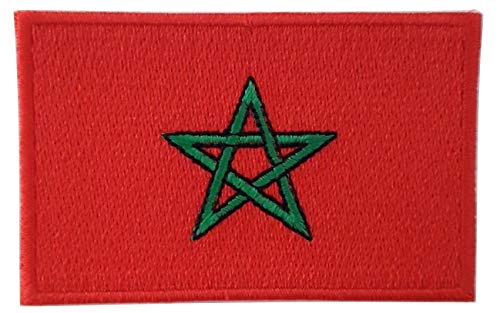 Aufnäher Patch Applikation Wappen Emblem Afrika Marokko zum aufbügeln aufnähen 7.5 x 4.5 cm Aufnäher Patch Applikation Wappen Emblem Afrika Marokko zum aufbügeln aufnähen 7.5 x 4.5 cm von B2SEE