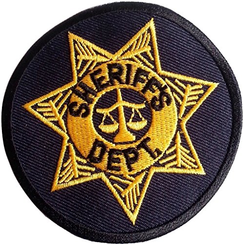 Aufnäher Patch Polizei Kleidung DIY Näh Motive (Sheriff Dept) von B2SEE
