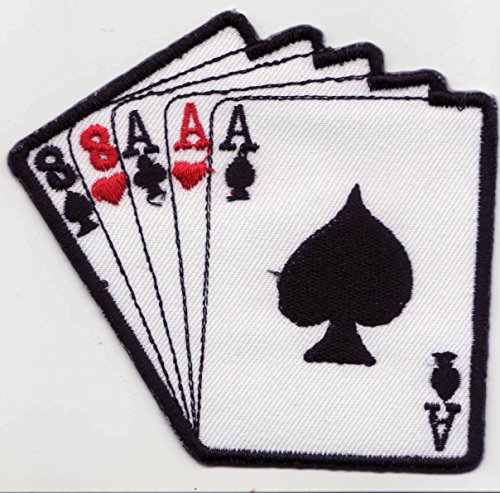B2SEE Aufnäher/Aufbügler Pokerkarten 10 cm von B2SEE